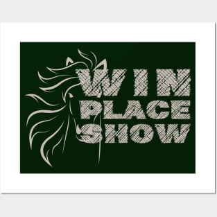 Win Place Show Horse Bets Kentucky Derby Posters and Art